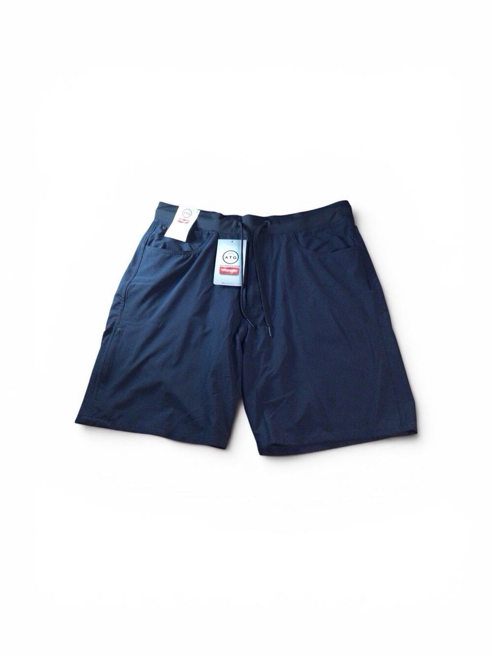 Wrangler ATG All Terrain Gear Shorts Mens 36 Black Performance Stretch Outdoor